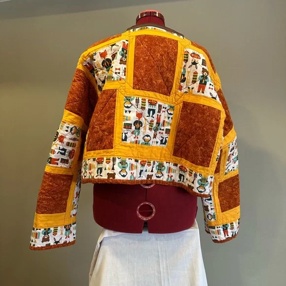 Colorful Patchwork Jacket - Picture 4 of 8